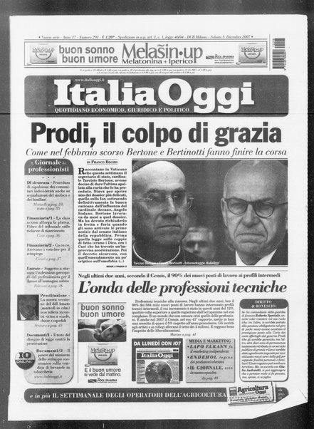 Italia oggi : quotidiano di economia finanza e politica